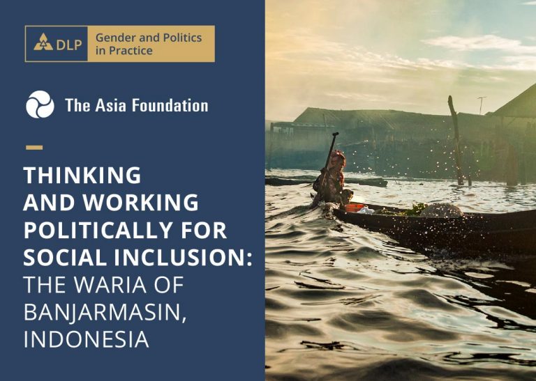 Thinking and Working Politically for Social Inclusion: The Waria of Banjarmasin, Indonesia